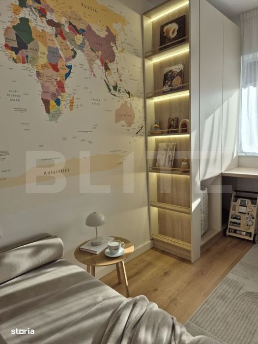 Apartament modern, 3 camere, 70 mp, zona Apahida