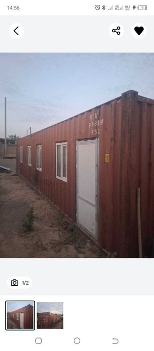 Konteyner domik sotiladi