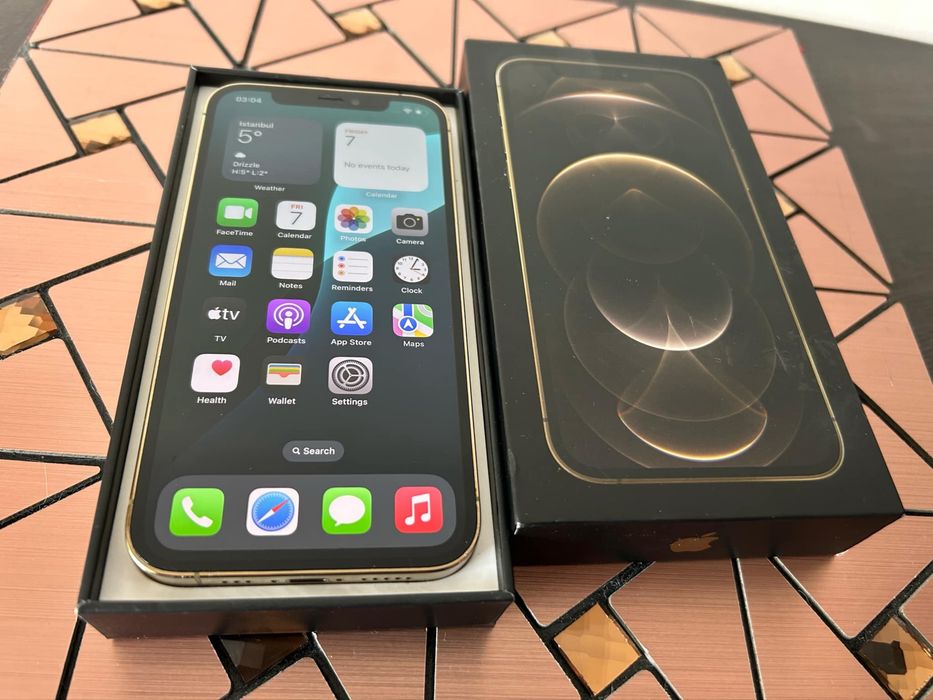 iPhone 12 Pro Gold 128Gb impecabil