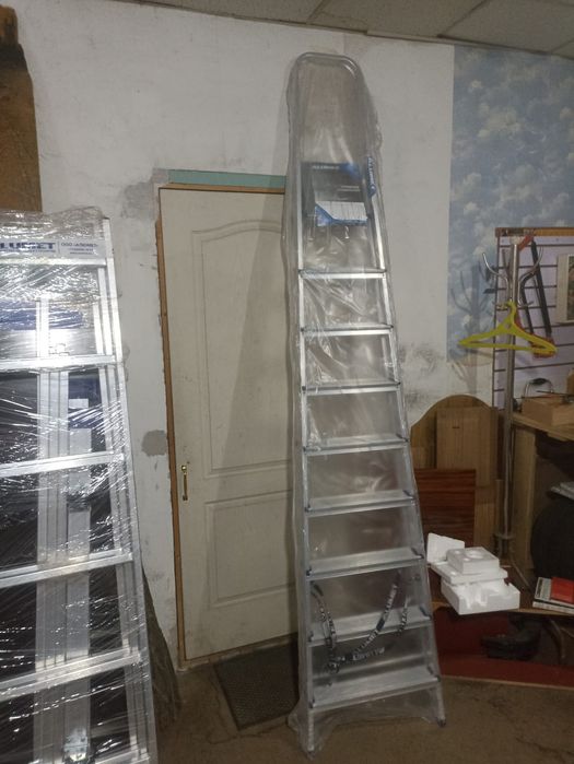 Стремянка алюминиевая (новая )