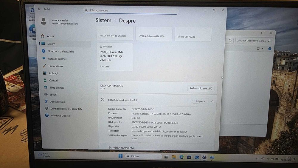 Laptop Gaming Lenovo Legion Y7000