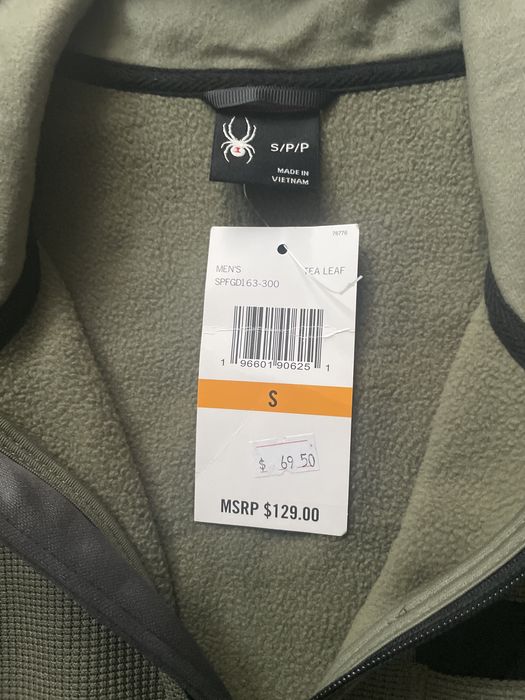 Vand fleece spyder barbatesc