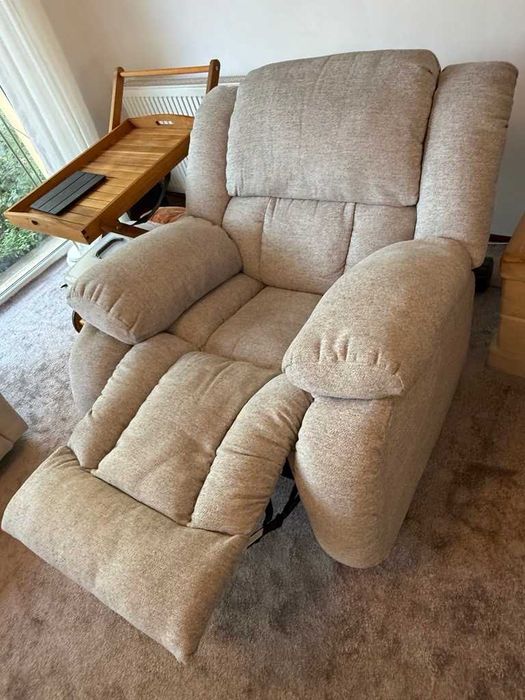 Fotoliu MOBEXPERT ILLINOIS recliner manual și balans