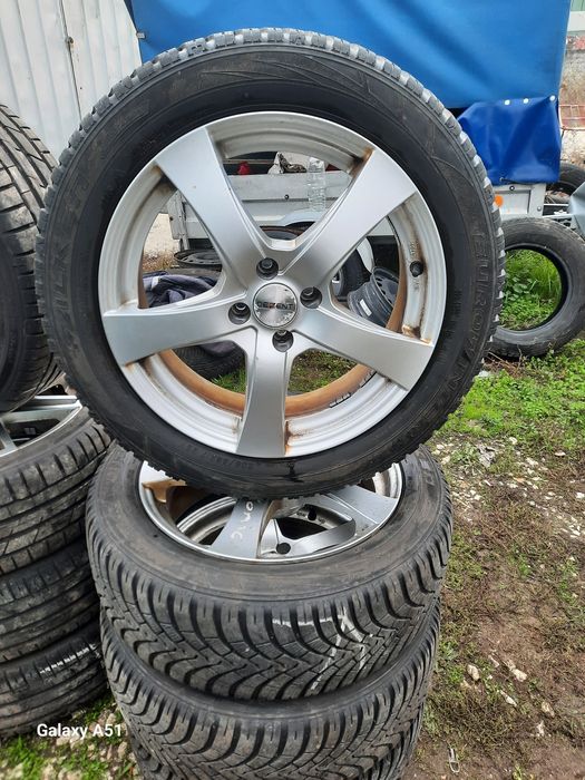 Ляти джанти с гуми зимни 4×100, 17цола