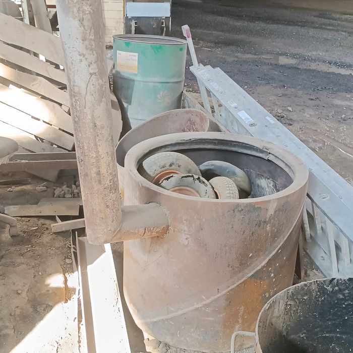 Казан печь с дымоходом