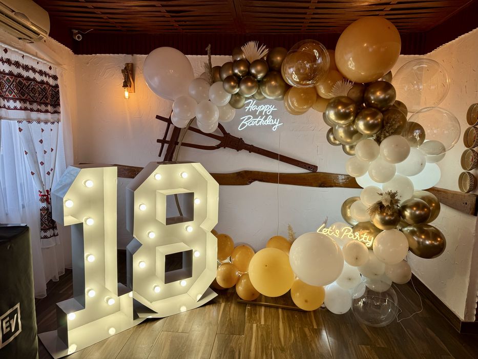 Gender Reveal /Photocorner / decor camera / decor baloane