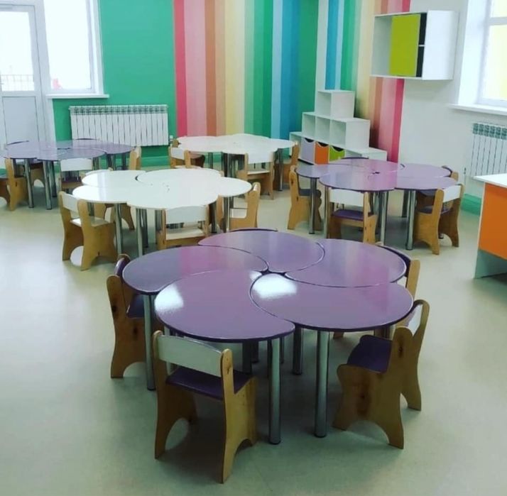 Столы детские для детских садов