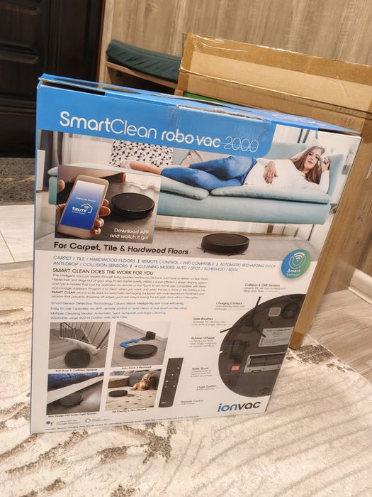 Продам Ionvac smart clean 2000 Robo Vac робот пылесос!