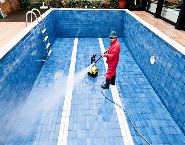 Мойка брусчатки, трoтуарние плитки, фасады, цоколь, бассейн..