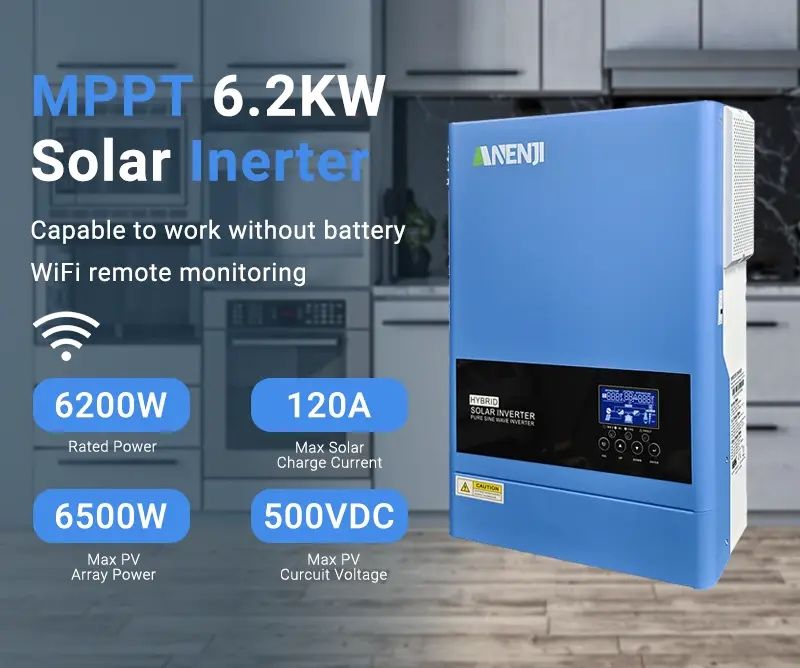 Invertor Solar Anenji 6.2 kw hibrid