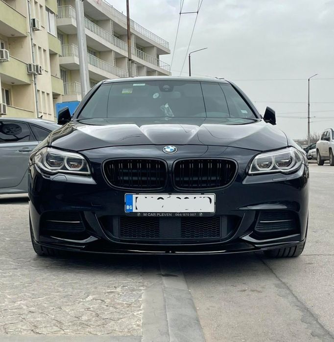 M performance преден лип спойлер BMW F10 F11  М техник M-tech лайсна