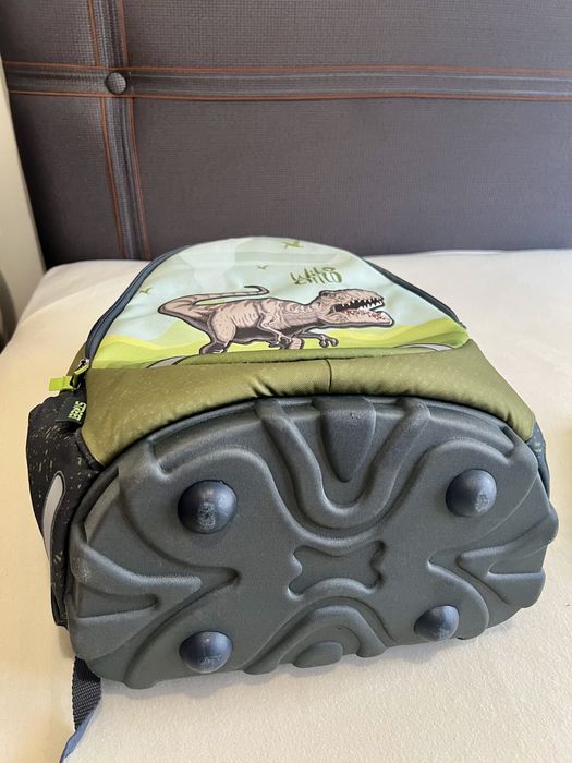 Ергономична раница Street Dinosaur + Несесер