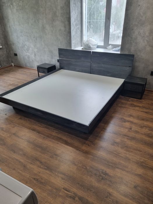 Кровать в стиле лофт