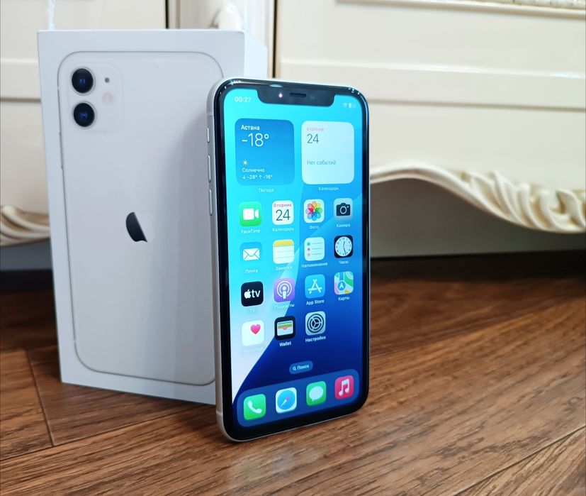 Айфон 11 в отличном состоянии.