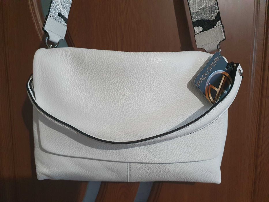 Нова чанта PAOLOPERLI естествена кожа