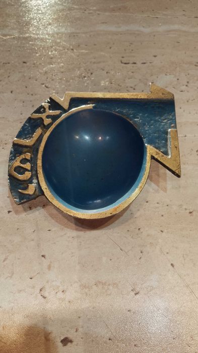 Scrumiera/obiect decorativ vintage ISRAEL, Hand Made - piesa rara