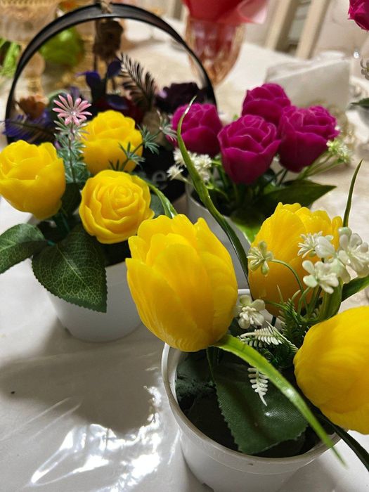 Tabiy sovundan yasalgan nafis gullarimiz sotuvda