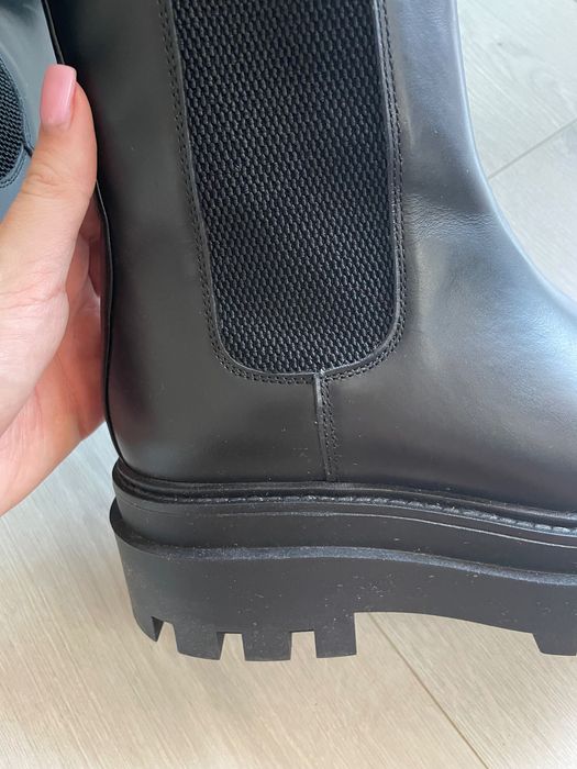 Черни боти Calvin Klein