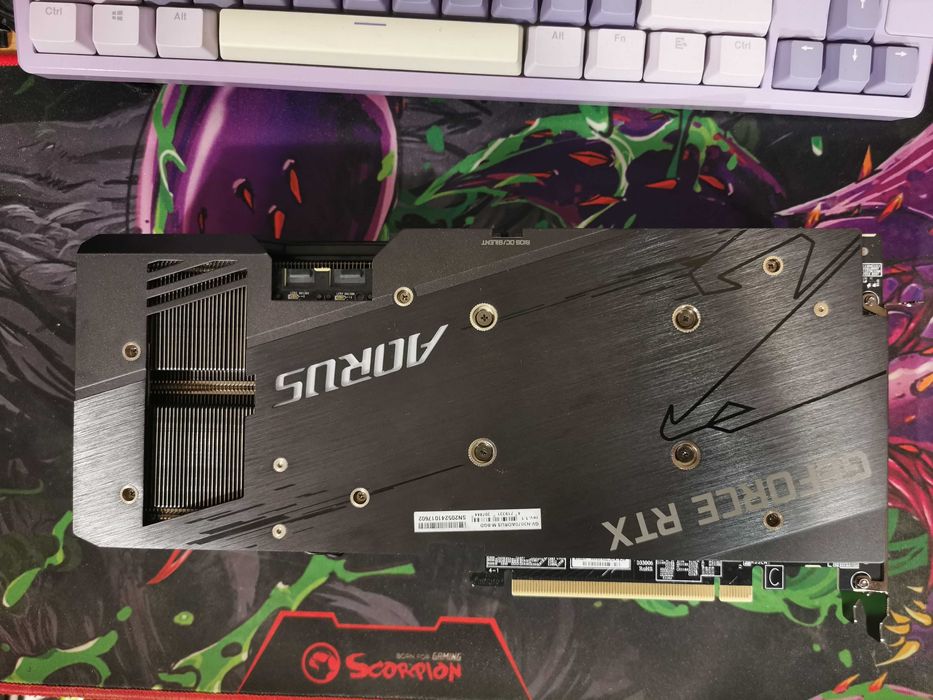 Видео карта AORUS GeForce RTX 3070 MASTER 8G