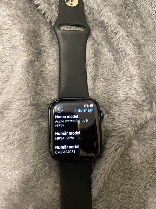 Apple Watch Series 9 45mm GPS – Aspect 9/10 – Baterie 87%