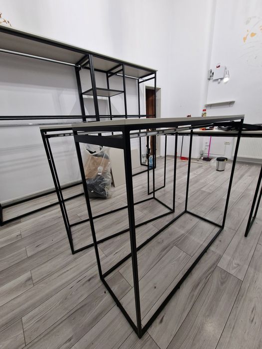 Mobilier, dressing, stendere, din fier, magazin haine