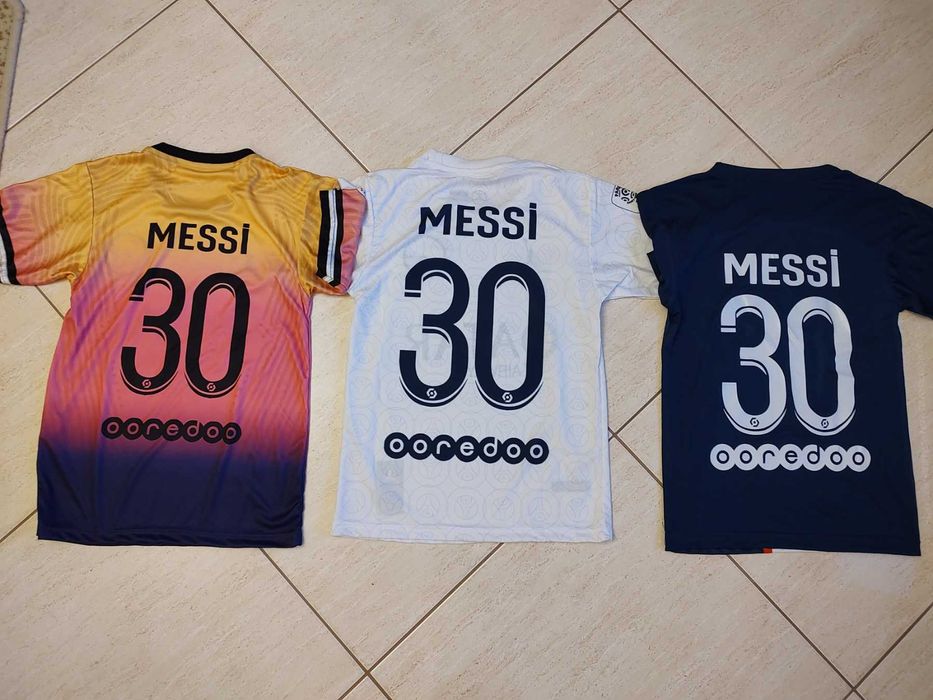 MESSI ARGENTINA MESSI PSG Детски Екип с калци 4  цвята от 4 до 16г