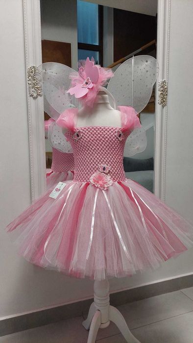 Rochita TUTU Zana Fluturas Fluture Serbare Carnaval petrecere copii