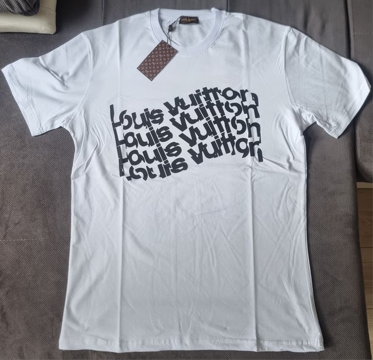 Tricou Louis Vuitton Alb