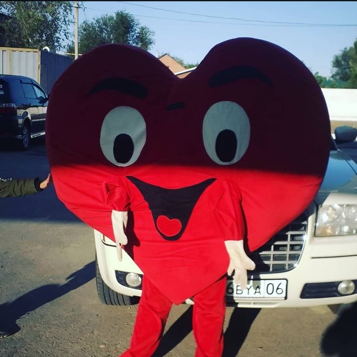 Аниматор.огромное сердечко на прокат