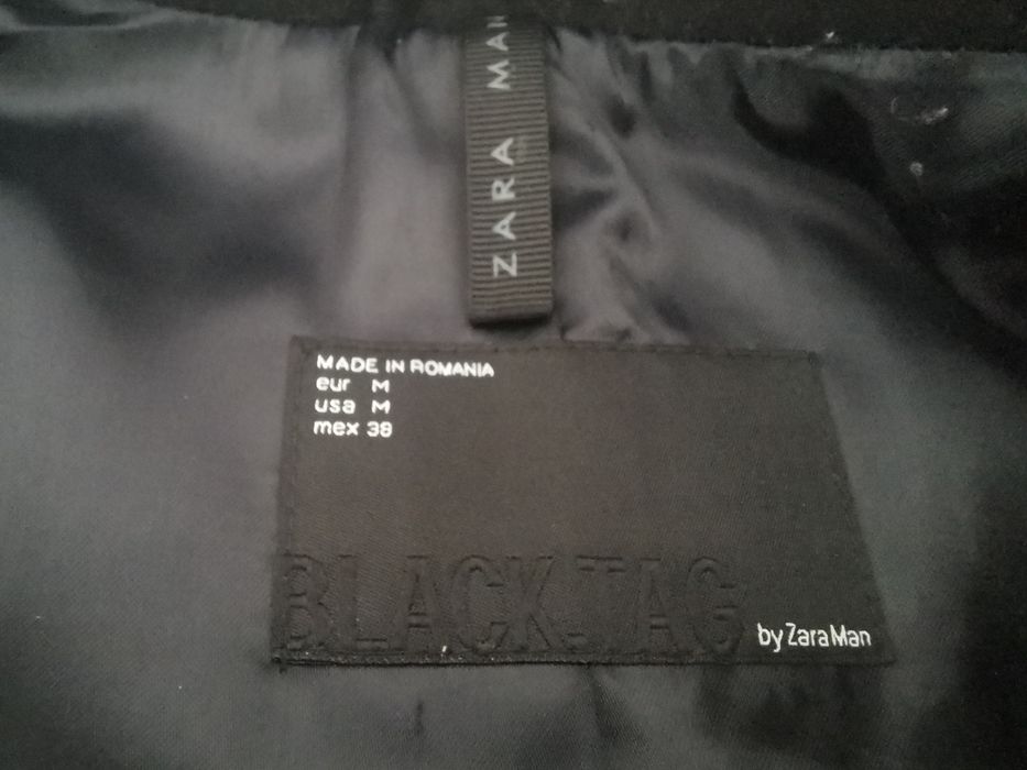 Palton Zara Man mărimea M38  Black