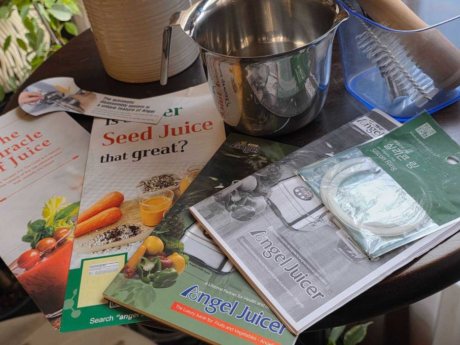 Двувалова студенопресоваща сокоизтизсквачка - Angel 7500 - висок клас