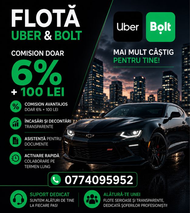 Flota Uber/bolt