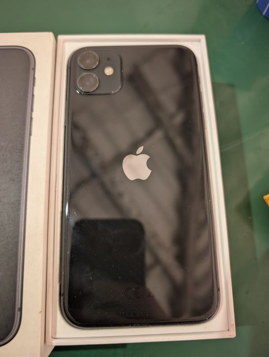 iPhone 11 Black 128GB–Liber de rețea, Cutie originală