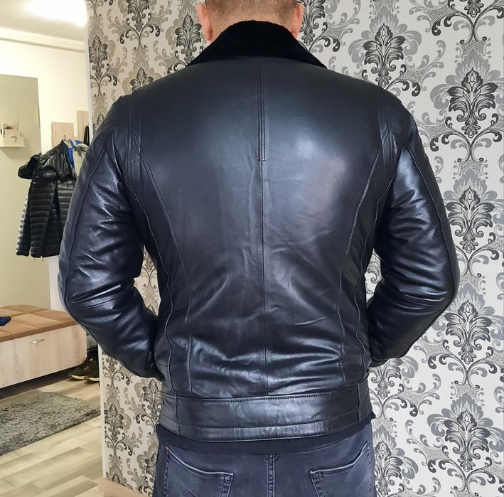 Cojoc barbati din piele naturala, XS