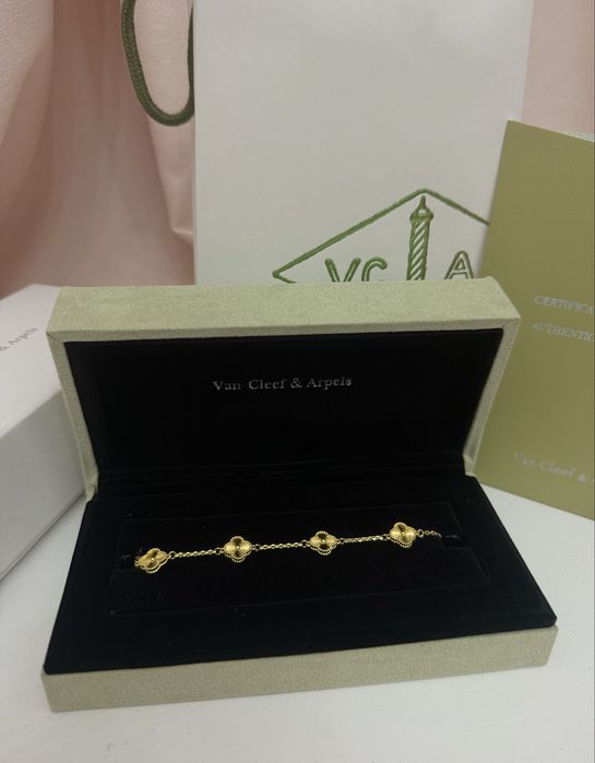 мини браслет Van & Cleef arpels