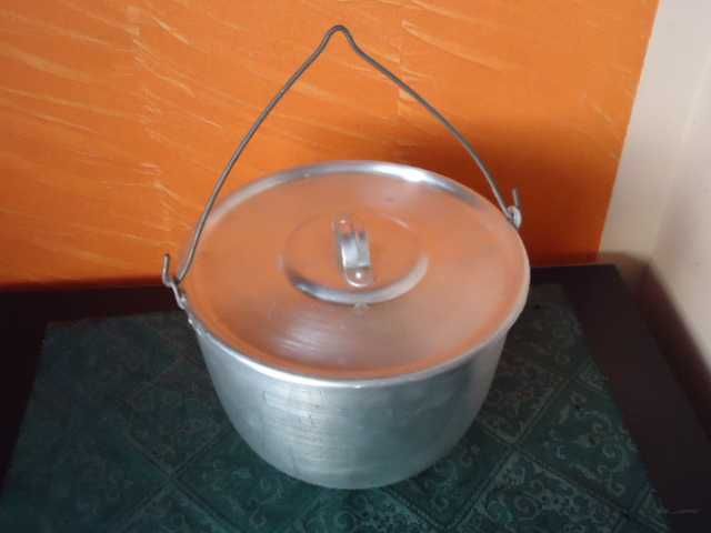 туристически комплект,канче,спиртник,чайник,тенджера за огнище