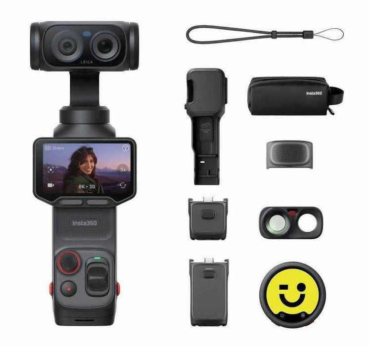Экшн-камера Insta360 Luna Ultra Creator Bundle Black