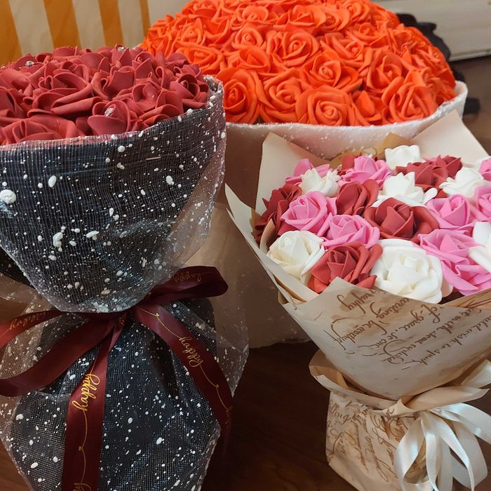 Букети от вечни рози