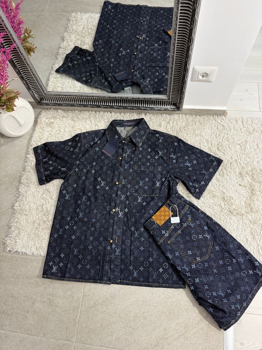 Compleu Louis Vuitton denim Premium colectie noua vara 2026