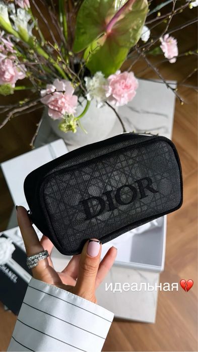 Косметичка клатч Dior Charlotte Tilbury ОРИГИНАЛ