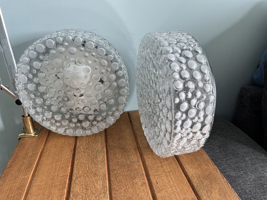 Плафон стъклен / 60-те