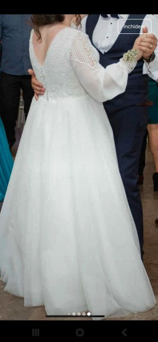 Rochie de mireasă tradițională – elegantă!