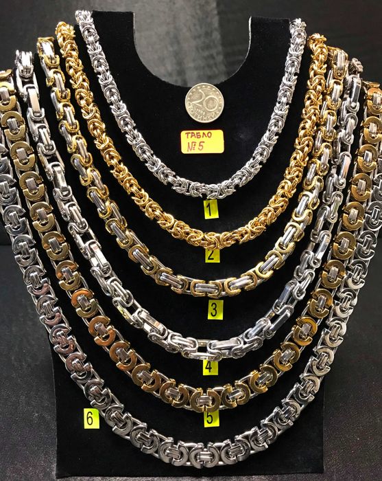 Ланец синджир от медицинска стомана