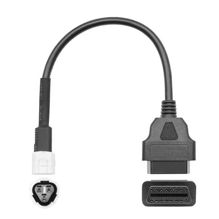 3-Pin към OBD2 16-Pin Адаптер за Yamaha Мотоциклети