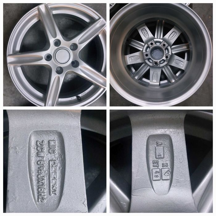Set jante aliaj R16 Dezent pentru Dacia Duster,  Renault, Nissan