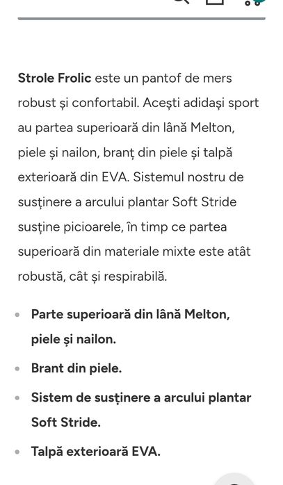 Adidasi copiii piele si lana
