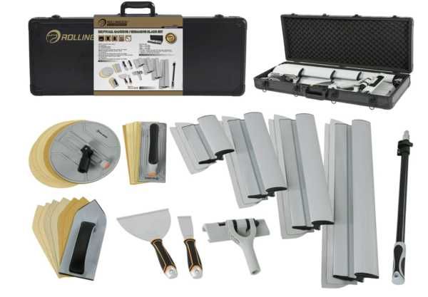Мулти сет за шпакловка  ROLLINGDOG СЕРИЯ ELITE 36 ЧАСТИ