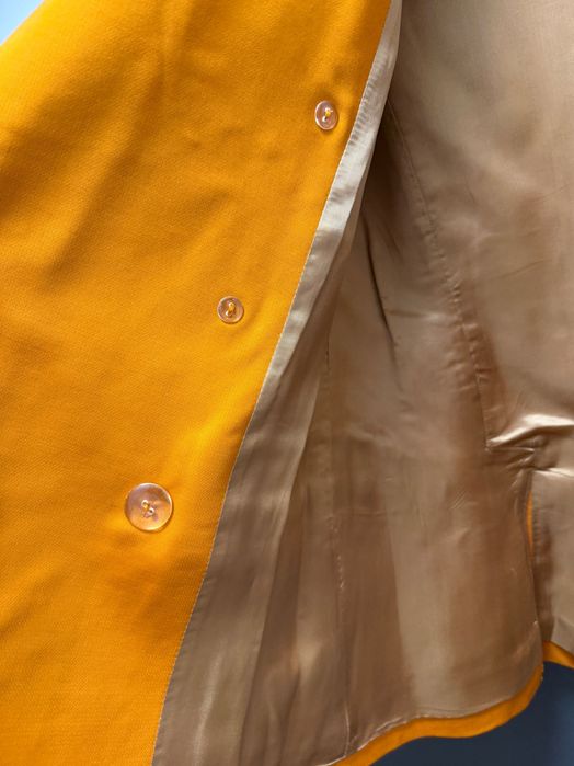 Sacou elegant damă, galben muștar, mărimea UK 8 (S), brand Whistles