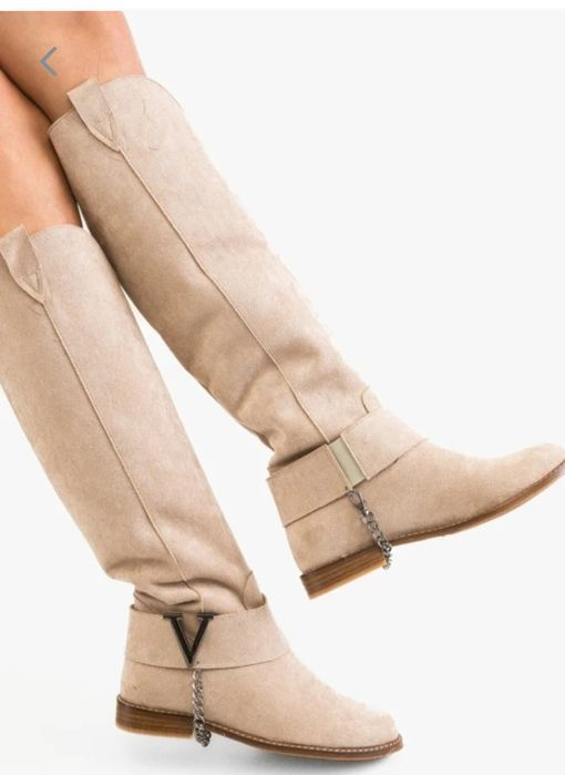 Дамски високи ботуши