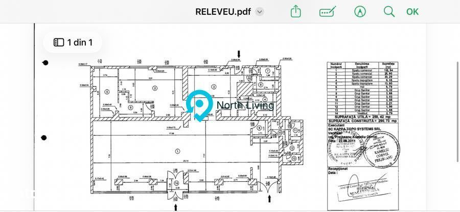 Spatiu Comercial Sector 1  | 250 MP